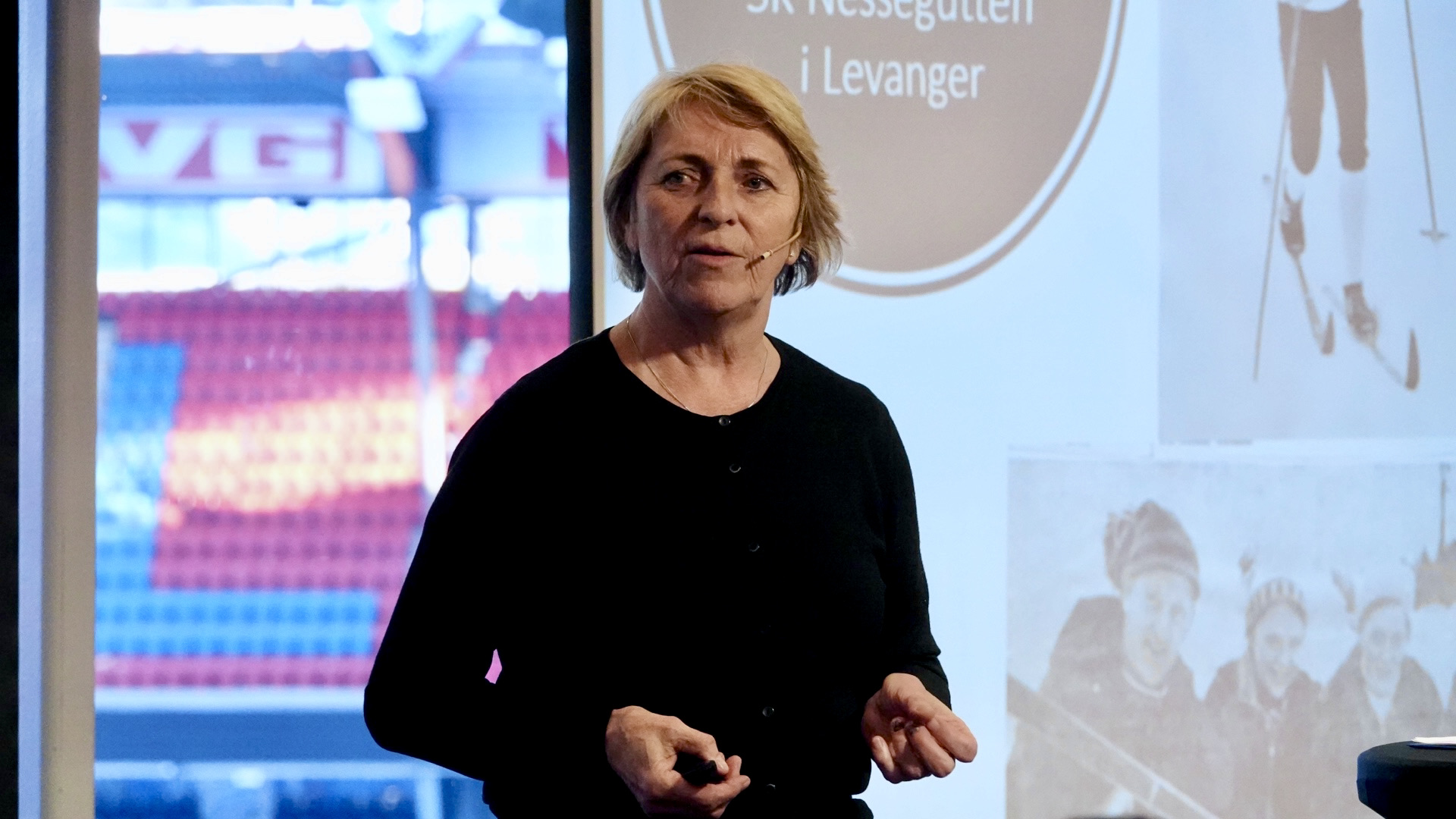 Marit Breivik under fagseminaret som ble arrangert i hennes navn. Foto: Kristin Bentdal Larsen