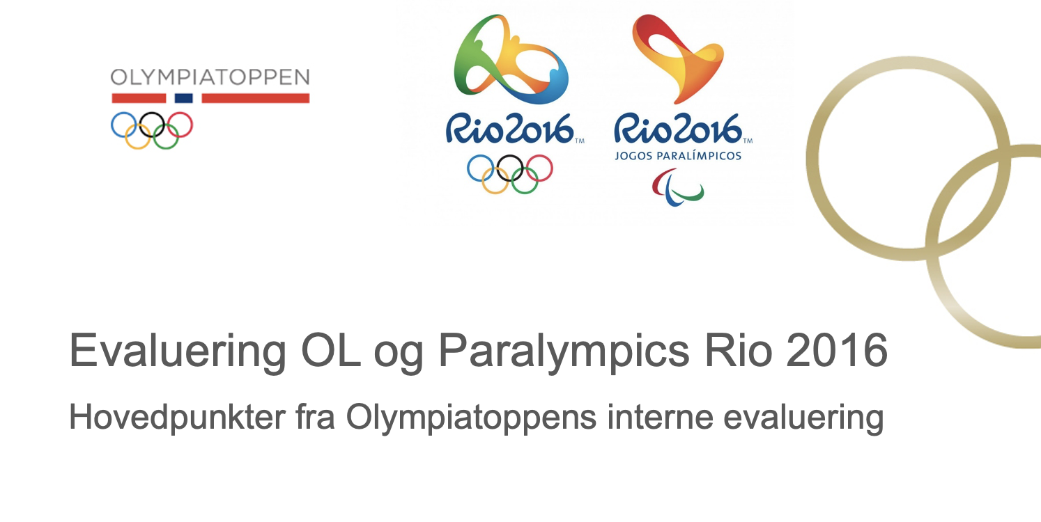 Evaluering av Rio de Janeiro 2016